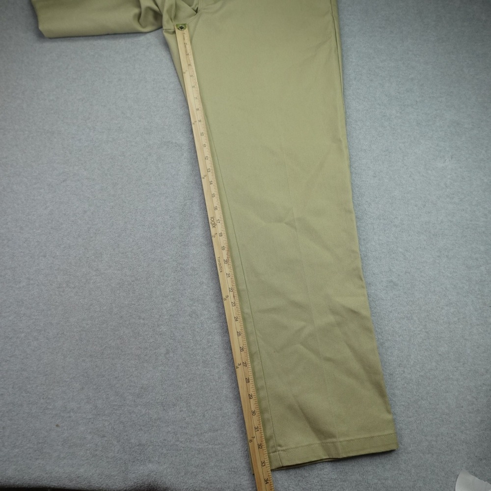 Dickies Pants Mens 38x33 Khaki‎ Original Fit 874 Straight Leg Workwear Chino - Picture 8 of 12